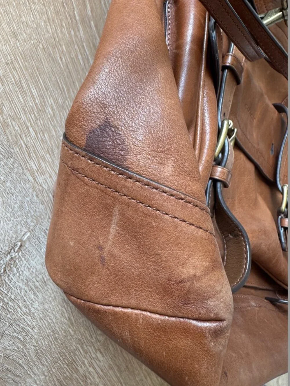 Coach Brown Leather